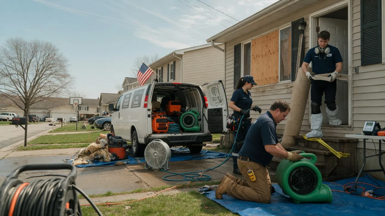 Water Damage Restoration in Belleville, KS near me